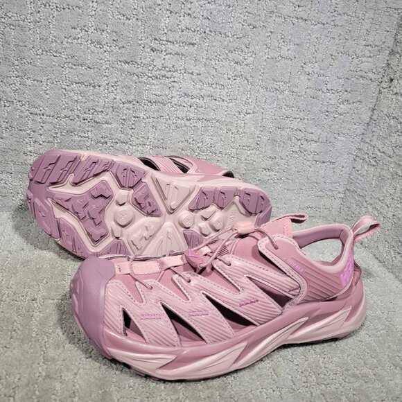 Hoka One One Hopara Women's Size US 8.5 Pale Mauve Synthetic Hiking Sandals. - Picture 11 of 12
